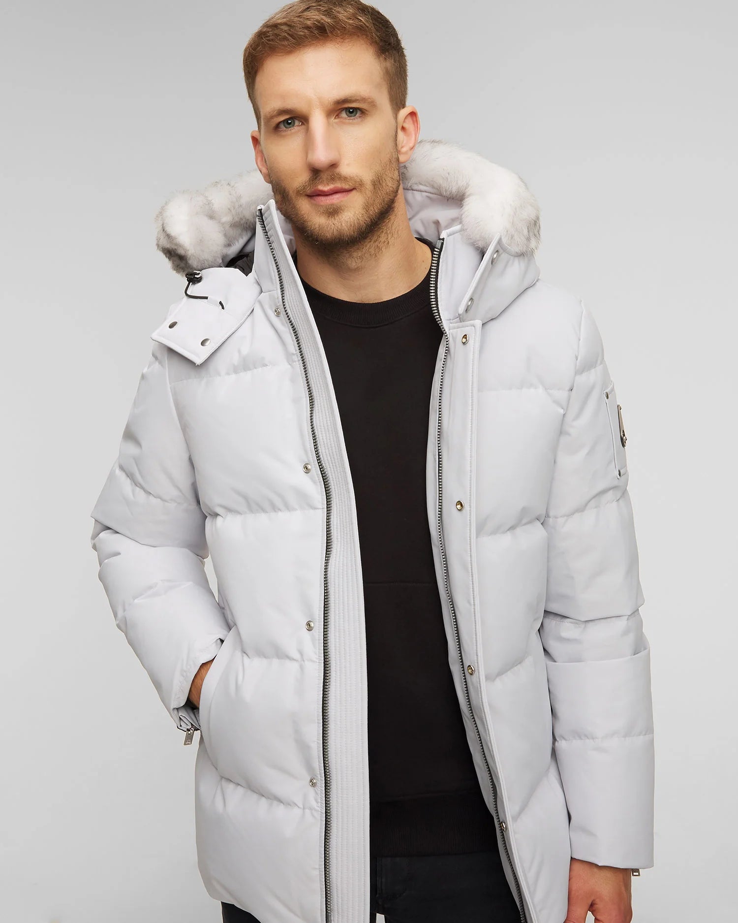 Moose Knuckles Men’s Winter Jacket – Union Cloud 3Q Puffer Design