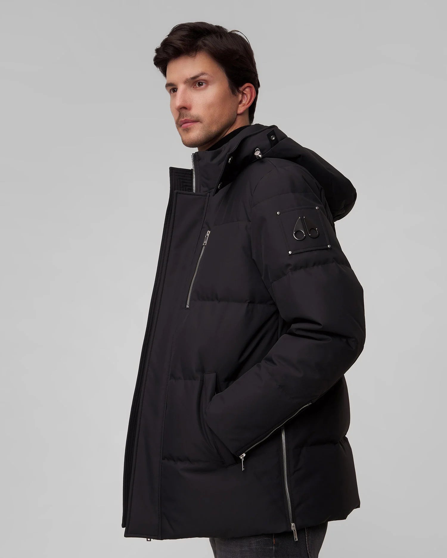 Moose Knuckles Men’s Winter Jacket – Union Cloud 3Q Puffer Design