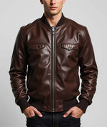 JW Leather Black Sheep Leather Batman-Inspired Jacket - Quality Men's Biker Jacket