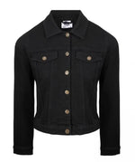 Women's Black Denim jacket - Vial Labubu
