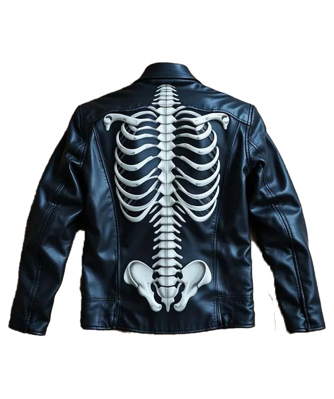 Men’s Premium Sheep Leather Skeleton Jacket