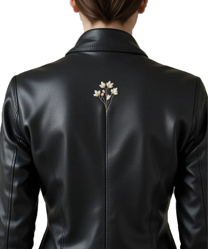 Women's Black Sheep Leather Jacket