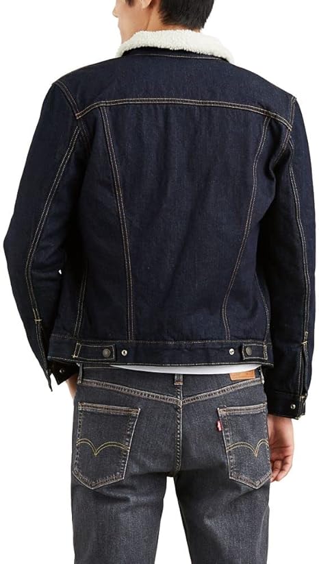Levi’s Sherpa Lined Trucker Jacket - JW Leather Online