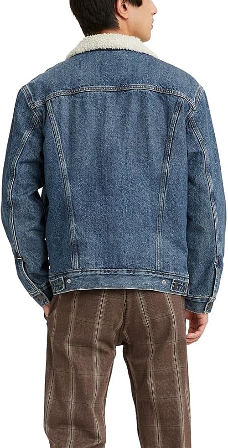 Levi’s Sherpa Lined Trucker Jacket - JW Leather Online