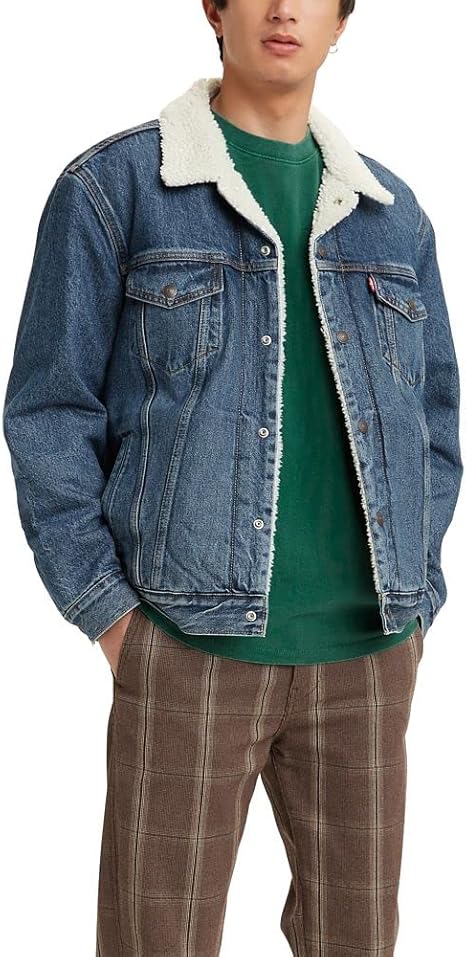 Levi’s Sherpa Lined Trucker Jacket - JW Leather Online