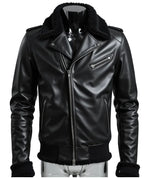 Men’s Black Aviator Jacket