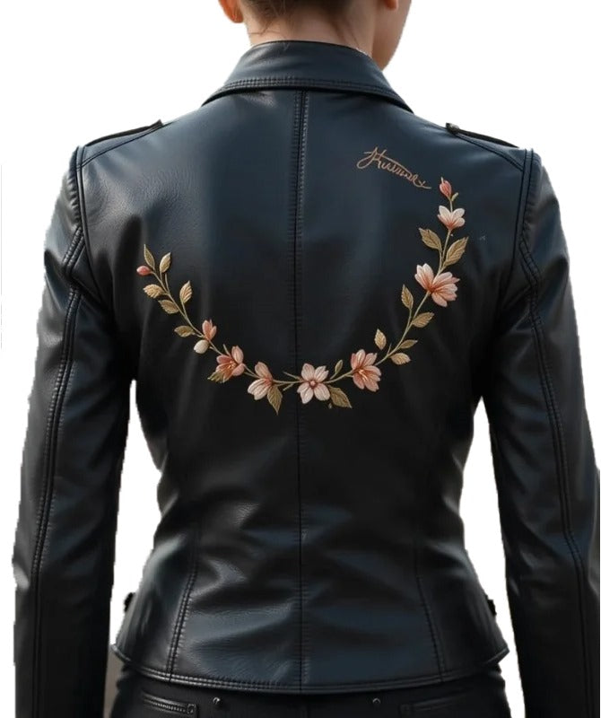 Women's Black Sheep Leather Jacket