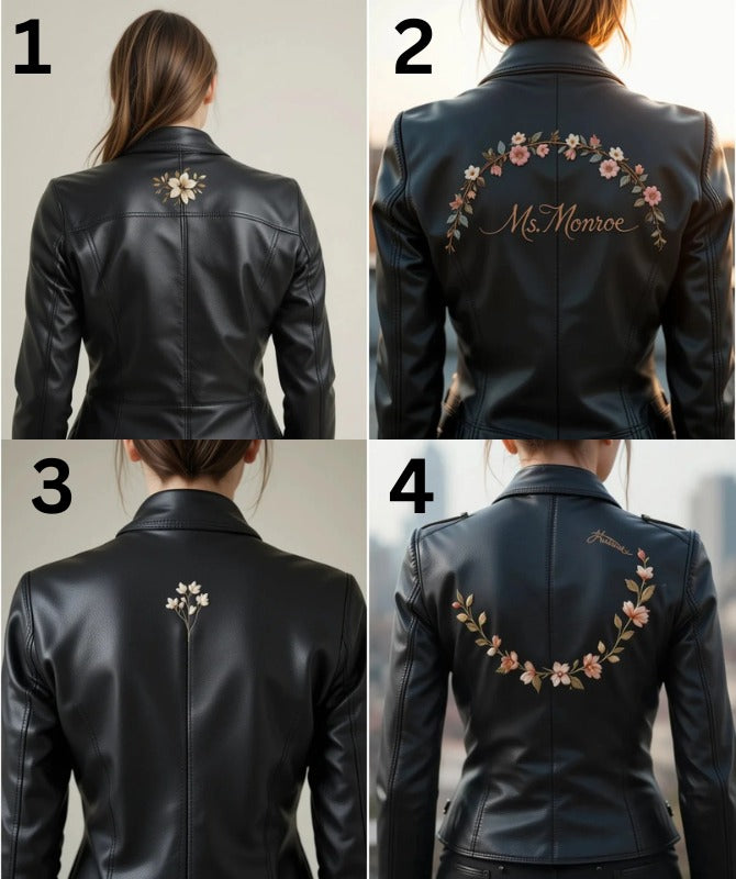 Women's Black Sheep Leather Jacket