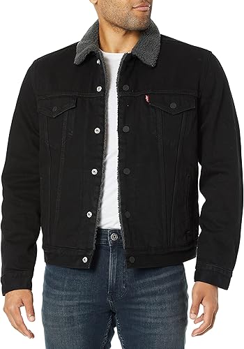Levi’s Sherpa Lined Trucker Jacket - JW Leather Online