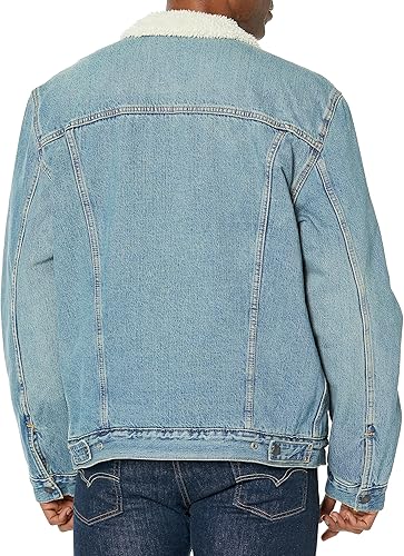 Levi’s Sherpa Lined Trucker Jacket - JW Leather Online