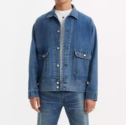 Levi’s Japanese Denim Utility Trucker Jacket - JW Leather Online