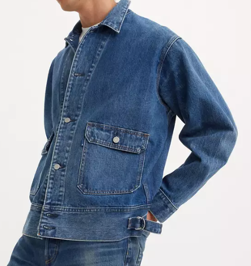 Levi’s Japanese Denim Utility Trucker Jacket - JW Leather Online