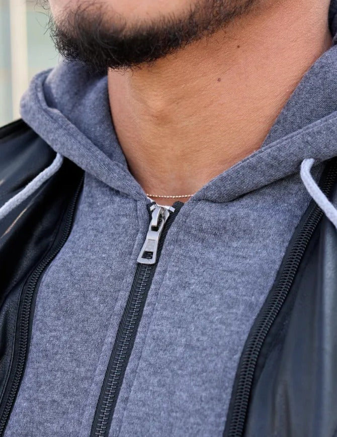 Men’s Premium Black Biker Jacket Soft Durable & Stylish