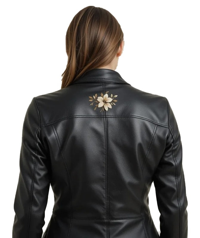 Women's Black Sheep Leather Jacket