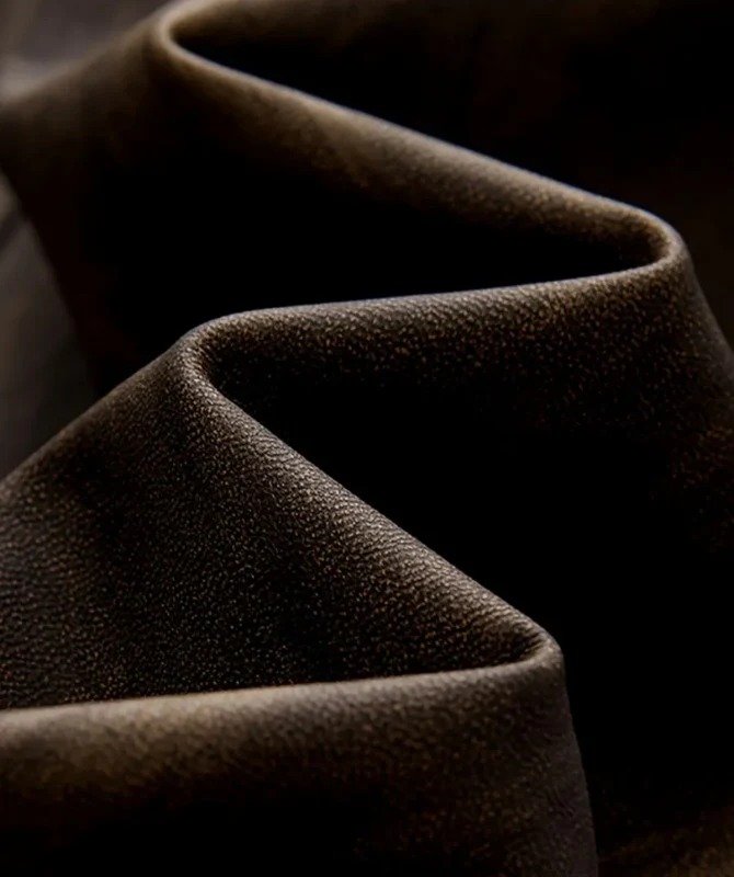 Men’s Vintage Brown Leather Blazer – 100% Genuine Sheep Leather Classic Jacket