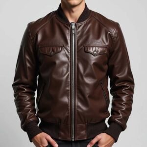 JW Leather Black Sheep Leather Batman-Inspired Jacket - Quality Men's Biker Jacket