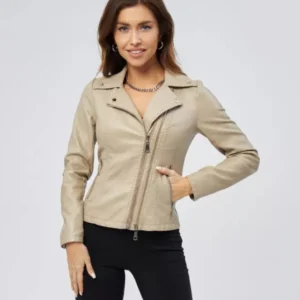Women’s Beige Genuine Sheep Leather Jacket – Classic Moto Style with Asymmetric Zip | Premium Real Leather Outerwear Women’s Beige Genuine Sheep Leather Jacket – Classic Moto Style with Asymmetric Zip | Premium Real Leather Outerwear Women’s Beige Genuine Sheep Leather Jacket – Classic Moto Style with Asymmetric Zip | Premium Real Leather Outerwear 1 2 3 4 Women’s Beige Genuine Sheep Leather Jacket – Classic Moto Style with Asymmetric Zip | Premium Real Leather Outerwear